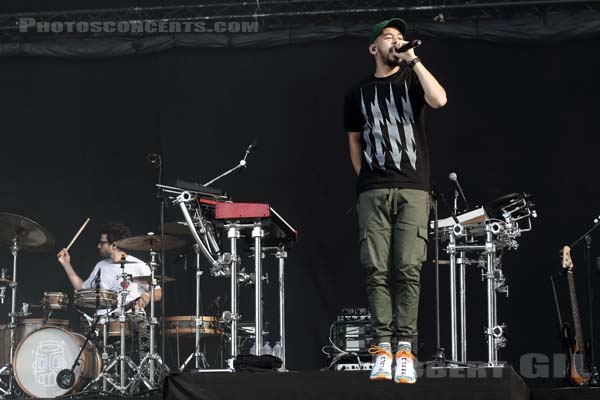 MIKE SHINODA - 2018-08-24 - SAINT CLOUD - Domaine National - Grande Scene - 